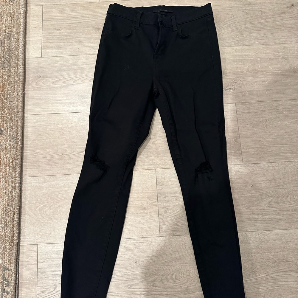 J Brand Alana Black Jean Size 26